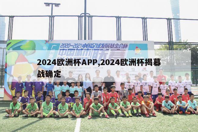 2024欧洲杯APP,2024欧洲杯揭幕战确定