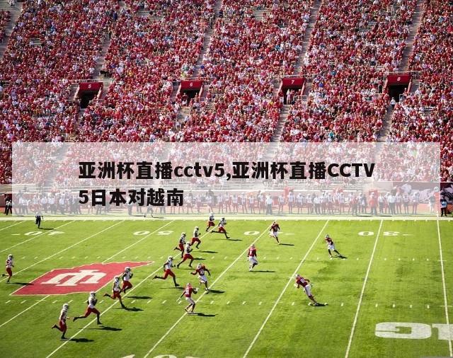 亚洲杯直播cctv5,亚洲杯直播CCTV5日本对越南